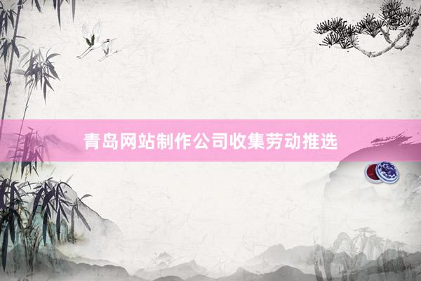 青岛网站制作公司收集劳动推选